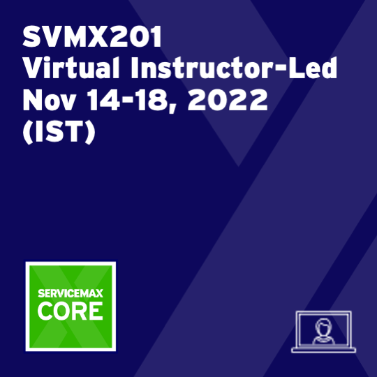 SVMX201 - VILT - Nov 14-18, 2022 - India IST